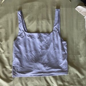 Lavender Cropped Tank- M